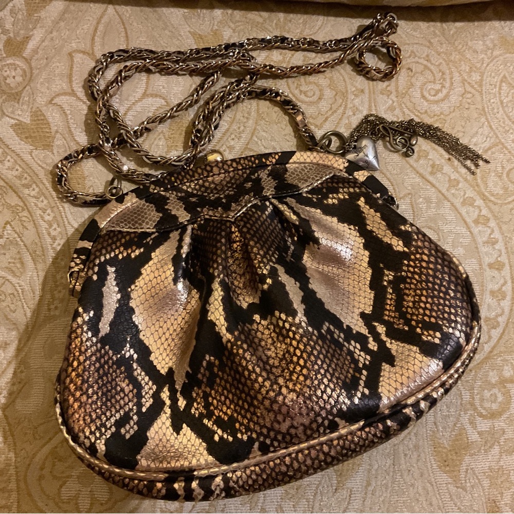 Rhythm & Rhyme Python Print Purse - image 1
